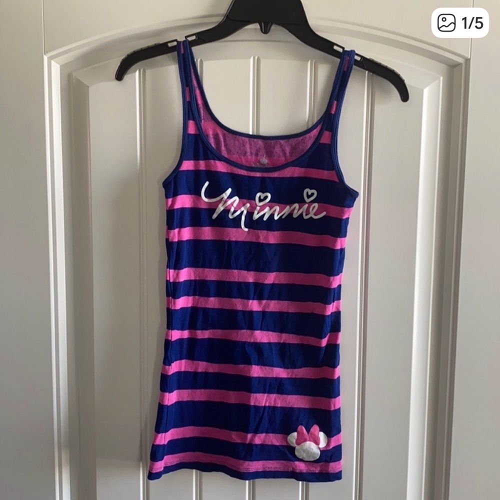 Minnie Mouse striped tank